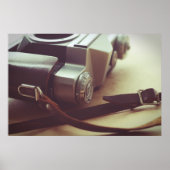 Retro-Kamera Poster (Vorne)