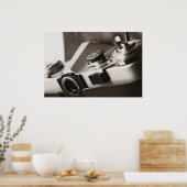 Retro-Kamera Poster (Küche)