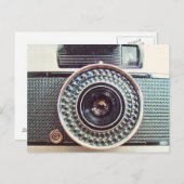 Retro Kamera Postkarte (Vorne/Hinten)