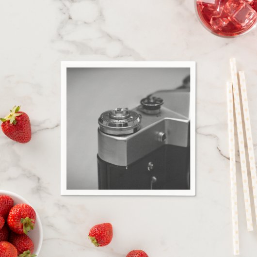 Retro-Kamera Serviette (Beispiel)