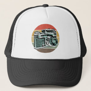Retro-Kamera Truckerkappe