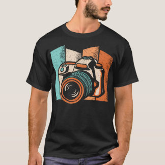 Retro-Kamera Vintage-Fotografie Liebe Fotograf T-Shirt