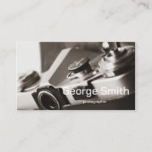 Retro-Kamera Visitenkarte (Vorderseite)