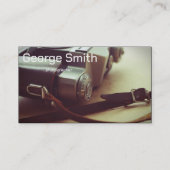 Retro-Kamera Visitenkarte (Vorderseite)