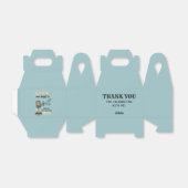 Retro Karaoke Night Party Aquamarin & Cream Geburt Geschenkschachtel (Ungefaltet)