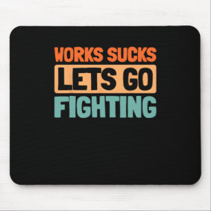 Retro Karate - Vintag Karate für Kampfkunst Mousepad