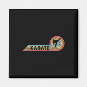 Retro Karate Vintag Player Filmstreifen Magnet