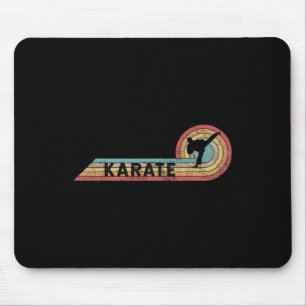 Retro Karate Vintag Player Filmstreifen Mousepad