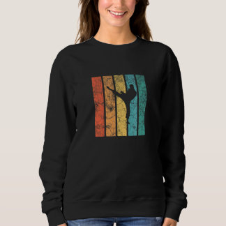 Retro Karate von 1990 mit gestresster Vintager Sto Sweatshirt