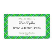 Retro-Kariert bearbeitbare Konservierung oder Lebe (Vorne)