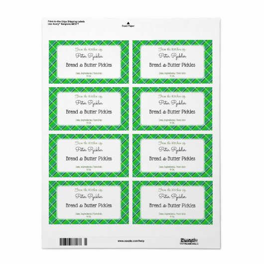 Retro-Kariert bearbeitbare Konservierung oder Lebe (Vorne)