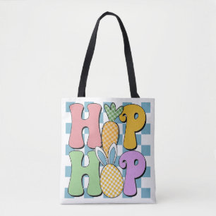 Retro karierte Hip Hop Tasche