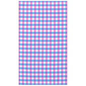 Retro-Karo Buntes Muster Tischdecke (Vorderseite)
