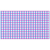Retro-Karo Buntes Muster Tischdecke (Vorderseite (Horizontal))