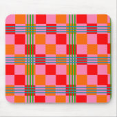 Retro Karo Mousepad (Vorne)