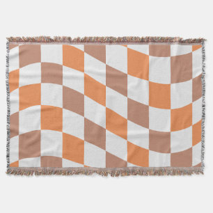 Retro-Karodeck-Fall-Fransen-Wurfdecke Decke