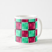 Retro Karos Deluxe Kaffeetasse (VorderseiteRechts)