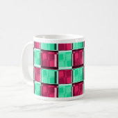 Retro Karos Deluxe Kaffeetasse (Vorderseite Links)