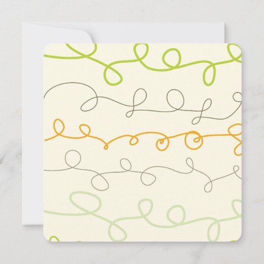 Retro Karos und Scribbles Chic 3 Foto Junge Geburt Ankündigung (Rückseite)