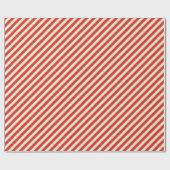 Retro-Karottenstreifen-Geschenk Geschenkpapier (Flach)