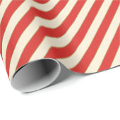 Retro-Karottenstreifen-Geschenk Geschenkpapier (Rolleneckpunkt)