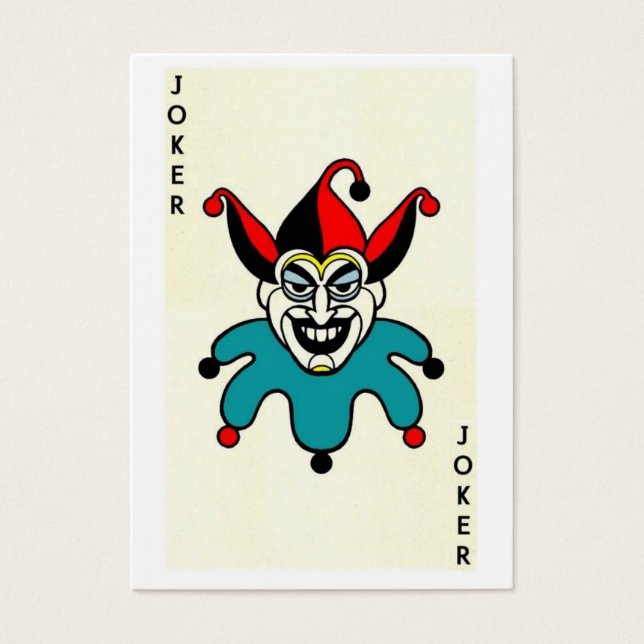 Retro-Karte (Vorderseite)