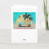 Retro Karte (Rückseite)