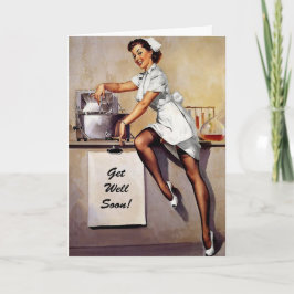 Retro-Karte wird bald gut Feiertagskarte