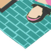 Retro Kartenspiel-Tischdecke der wöchentlichen Tischdecke (Schrägansicht)