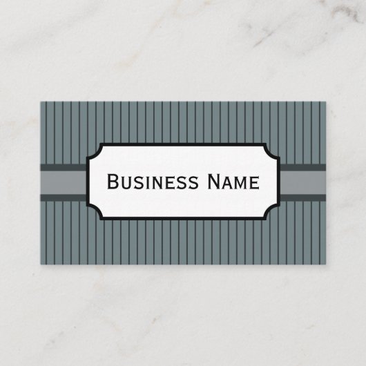 Retro-Karton Visitenkarte (Vorderseite)