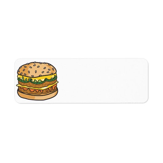 Retro-Käse-Hamburger (Vorne)