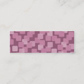 Retro Kaskaden Mini Visitenkarte (Rückseite)