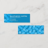 Retro Kaskaden Mini Visitenkarte (Vorne/Hinten)