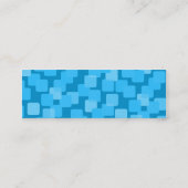 Retro Kaskaden Mini Visitenkarte (Rückseite)