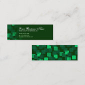 Retro Kaskaden Mini Visitenkarte (Vorne/Hinten)