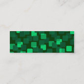 Retro Kaskaden Mini Visitenkarte (Rückseite)