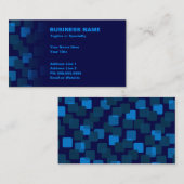 Retro Kaskaden Visitenkarte (Vorne/Hinten)