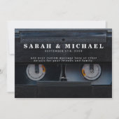 Retro-Kassette 80er Hochzeit Termin vormerken Save The Date (Rückseite)