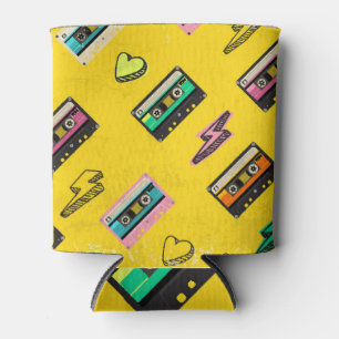 Retro-Kassette: 80er-Liebesparty-Design Dosenkühler