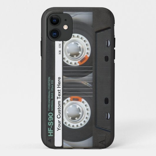 Retro Kassette Case-Mate iPhone Hülle (Rückseite)