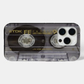 Retro-Kassette Case-Mate iPhone Hülle (Rückseite (Horizontal))