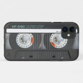Retro Kassette Case-Mate iPhone Hülle (Rückseite (Horizontal))