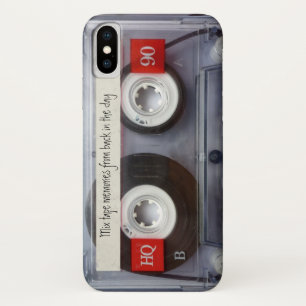 Retro Kassette iPhone X Hülle