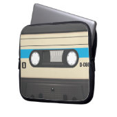 Retro-Kassette Laptopschutzhülle (Vorderseite Links)