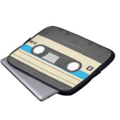 Retro-Kassette Laptopschutzhülle (Vorne Knopf)