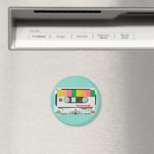 Retro-Kassette Magnet (In Situ (Geschirrspüler))