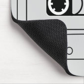 Retro-Kassette Mousepad (Ecke)