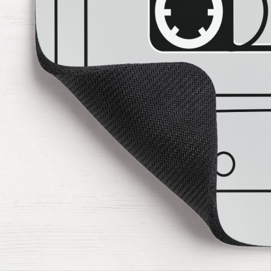 Retro-Kassette Mousepad (Ecke)