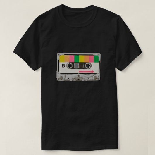 Retro-Kassette T-Shirt (Design vorne)