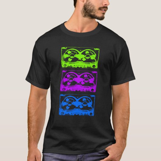 Retro-Kassette T-Shirt (Vorderseite)